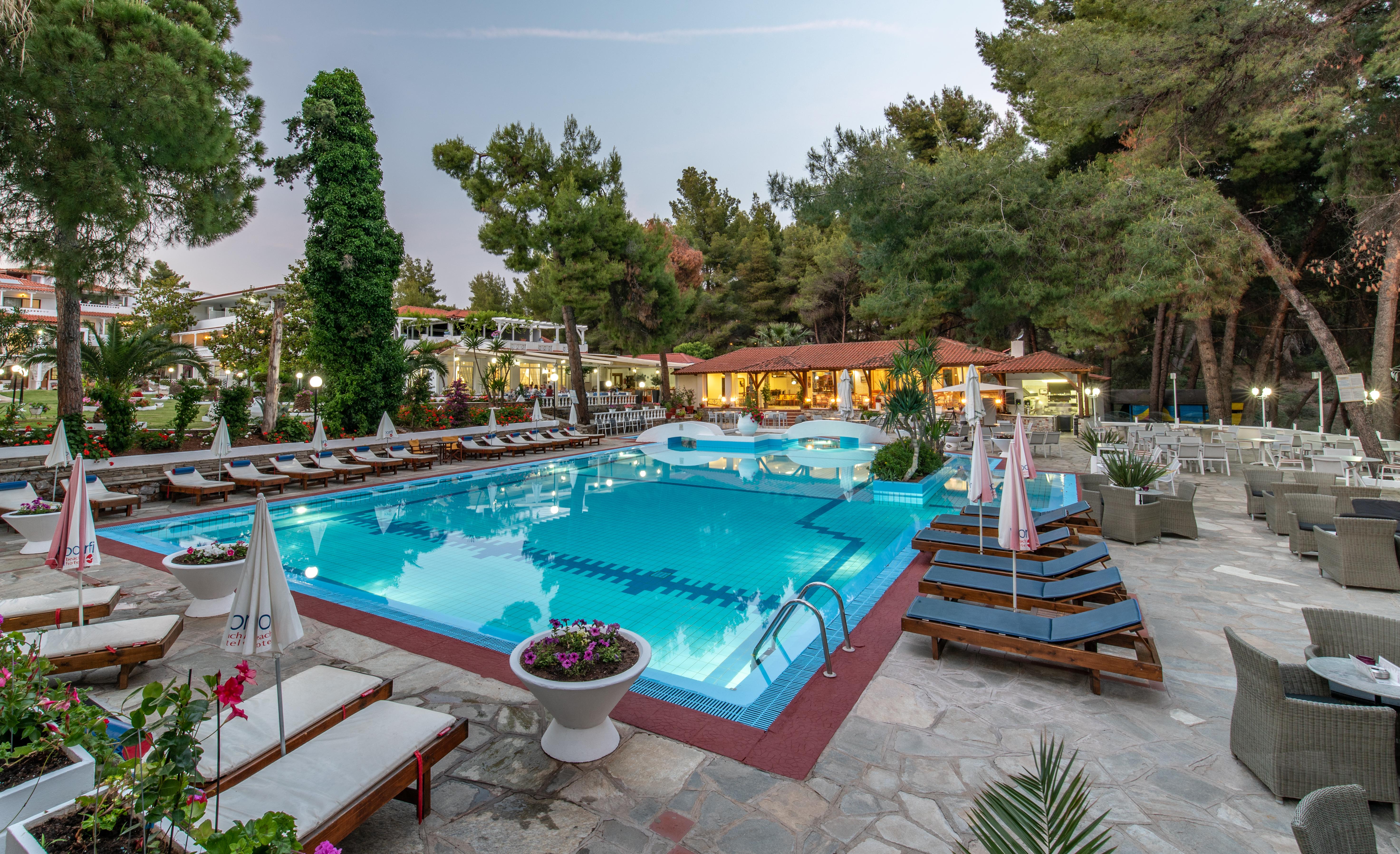 Porfi Beach Hotel Nikiti  Extérieur photo